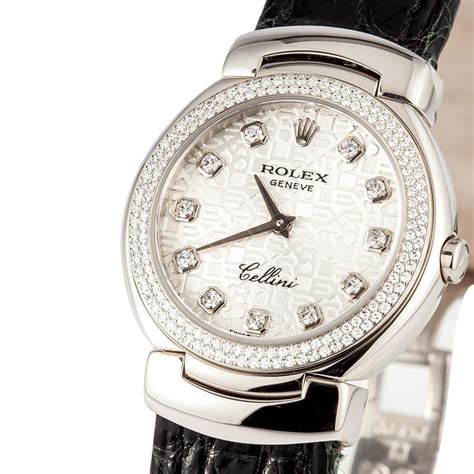 rolex cellini women's vintage|rolex cellini diamond bezel.